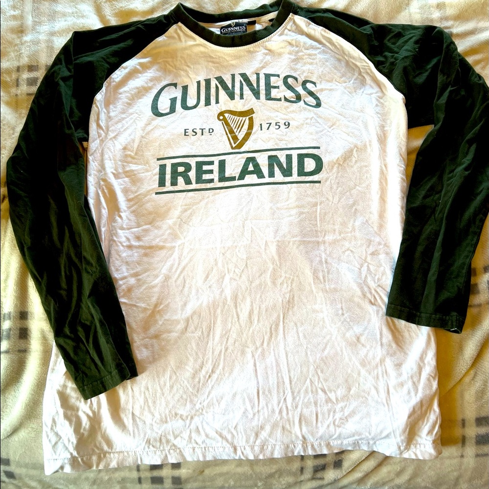Size Large Guinness official Merchandise, Tee shirt.